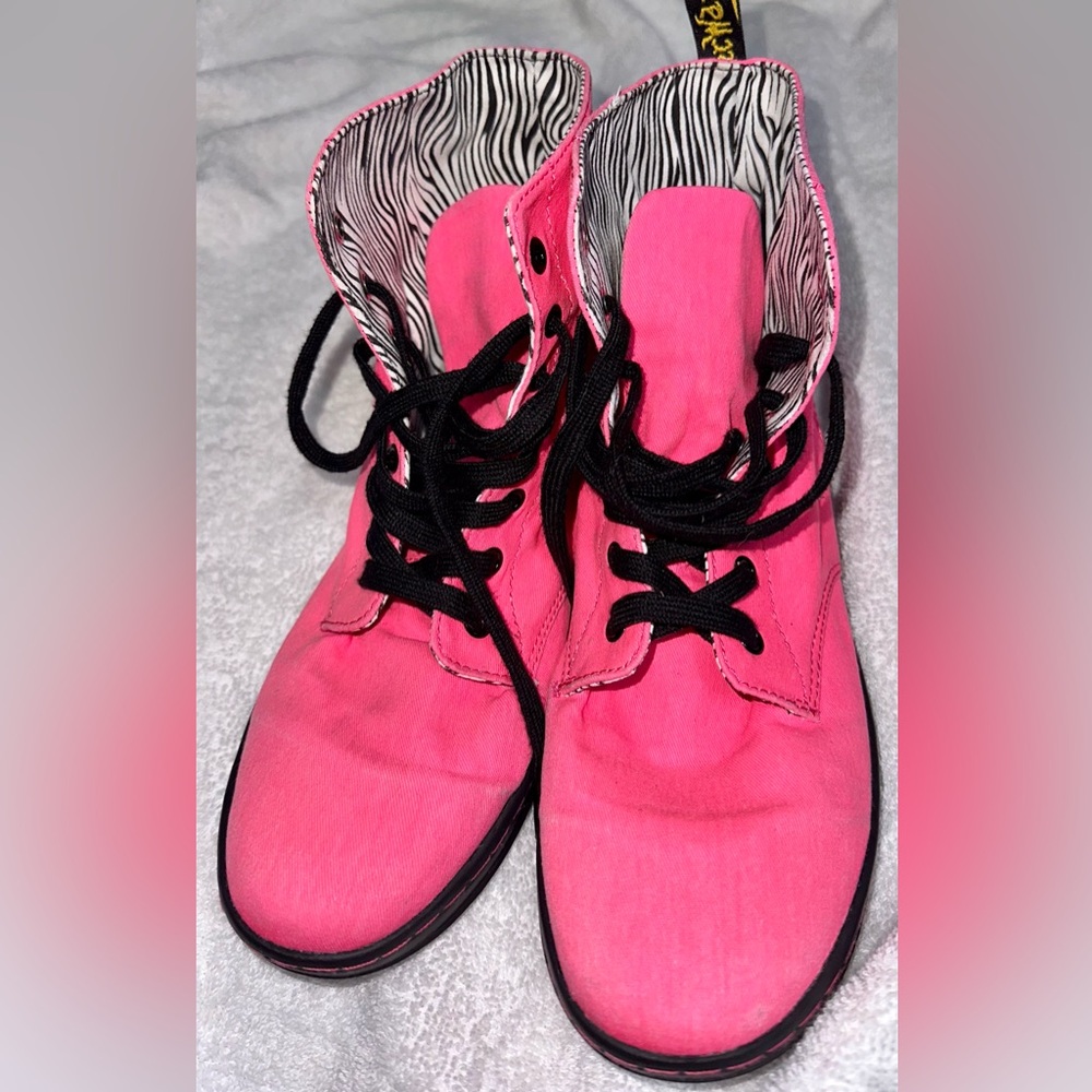 Hot Pink Doc Martens in Women's Size 10